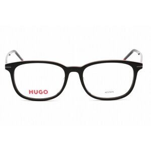 HUGO HG1171-OIT-53 Men's Eyeglasses Black Red Frame Demo Lens BRAND NEW